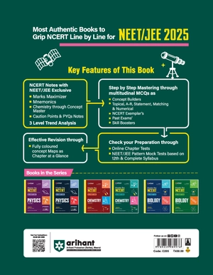 Arihant's Master The NCERT For NEET/JEE 2025 Chemistry Volume-2 | 2000+ MCQ | Revised & Amplified Edition | Line By Line NCERT Image 2