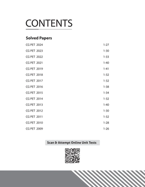 CGPET (Chhattisgarh Pre-Engineering Test) Entrance Exam 15 Years' Solved Papers (2024-2009) Image 3