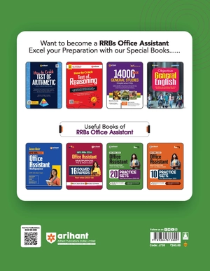 IBPS RRBs 2024 Office Assistant Multipurpose (CRP-XIII) Pre Exam 20 Practice Sets And 5 solved Papers (2023-19) Image 2