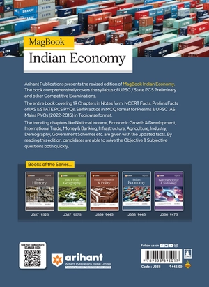 Magbook Indian Economy for Civil services prelims/state PCS & other Competitive Exam 2022 Magbook Indian Economy Image 2