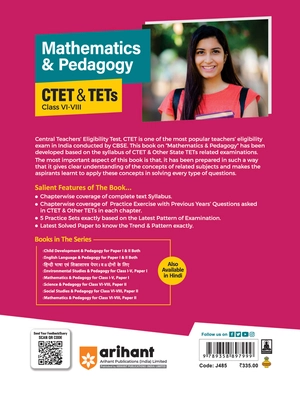 MATHEMATICS & PEDAGOGY CTET & TETs Class VI-VIII Image 2