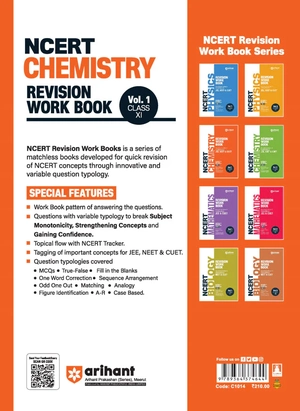 NCERT Revision Workbook Chemistry Vol. 1 (Class XI) for JEE, NEET & CUET Image 2