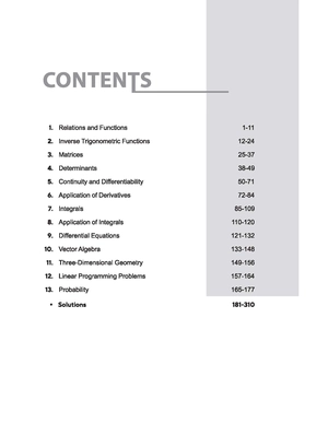 NCERT Revision Workbook Mathematics Vol. 2 (Class XII) for JEE & CUET Image 3
