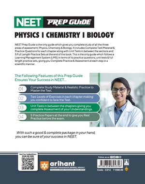NEET PREP GUIDE Physics Chemistry Biology Image 2