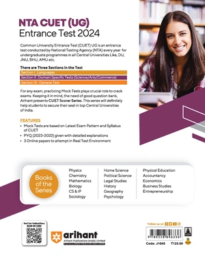 NTA CUET (UG) 10 Mocks Tests Legal Studies (Section II Humanities Domain) Image 2