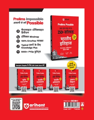 Prelims Possible IAS IAS Evam PCS 250+ Solved Bhartiye Itihas Chapterwise -Topicwise 2023-1990 Image 2
