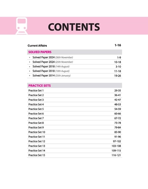 RRBs Assistant Loco Pilot (ALP) Computer Based Exam (Stage-1) 2025-26 | 35 Practice Sets with Latest Solved Papers | English Medium Image 3