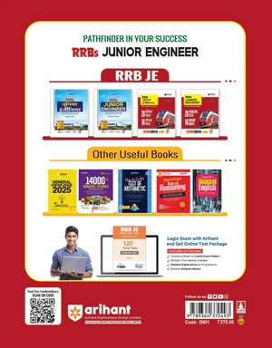 RRBs Junior Engineer 2024 Exam I 20 Practice Sets and 12 Solved Papers for CBT 2024 (First Stage) with Free Online Support Image 2