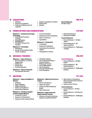 Skills in Mathematics JEE Main & Advanced Algebra | Revised Edition 2026 Image 4