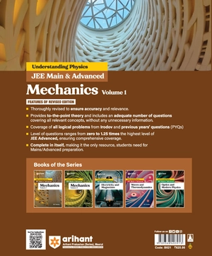 Understanding Physics Mechanics (Volume 1) for JEE Main & Advanced | Edition 2025-26 Image 2