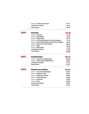 Understanding Physics Mechanics (Volume 1) for JEE Main & Advanced | Edition 2025-26 Image 4
