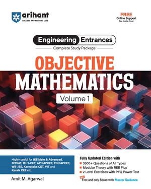 Complete Study Package Objective Mathematics (Vol. 1) for JEE and All Engineering Entrances | 3600+ Questions of All Types | By Amit M. Agarwal